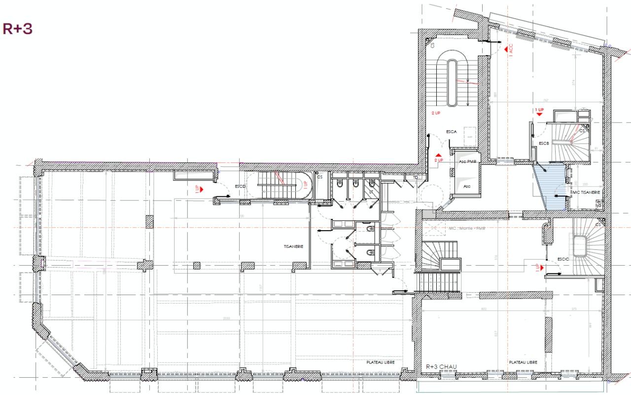 Bureau Paris 3280m² Location bureau Paris OLBUR2316720 10